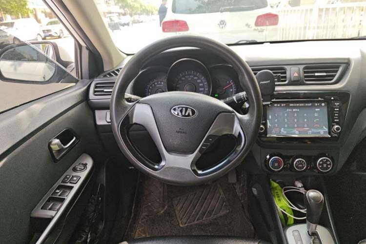 Used Kia K2 2015 Sedan 1.4L Automatic GLS Steering Wheel