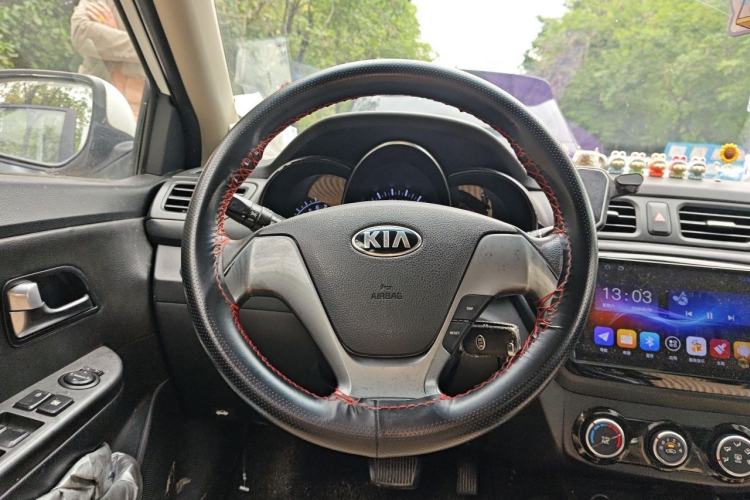 Used Kia K2 2015 Sedan 1.4L Automatic GLS Steering Wheel