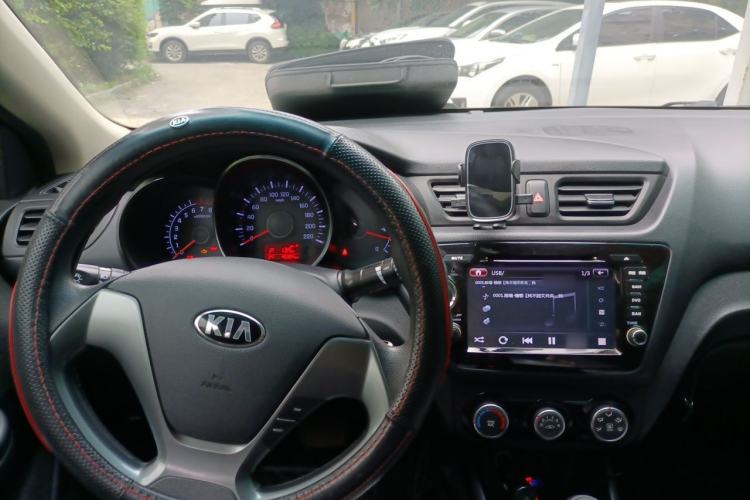 Used Kia K2 2015 Sedan 1.4L Automatic GLS Steering Wheel