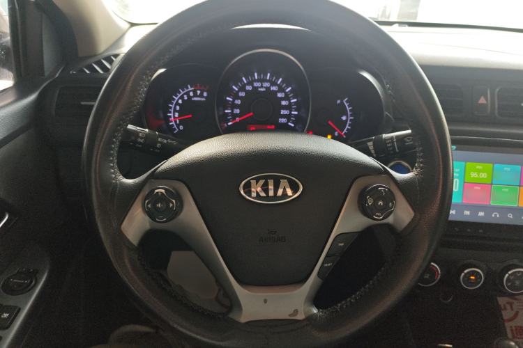 Used Kia K2 2015 Sedan 1.4L Automatic GLS Steering Wheel
