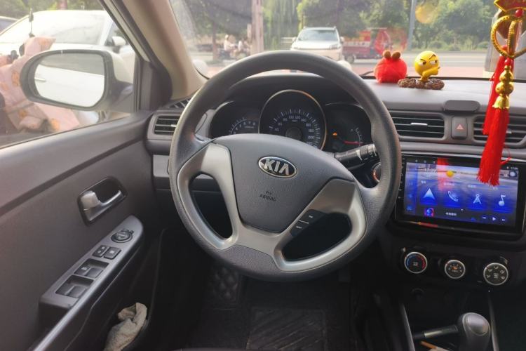 Used Kia K2 2015 Sedan 1.4L Automatic GLS Steering Wheel