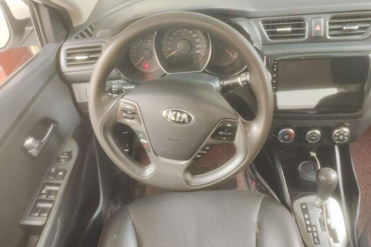 Used Kia K2 2015 Sedan 1.4L Automatic GLS Steering Wheel