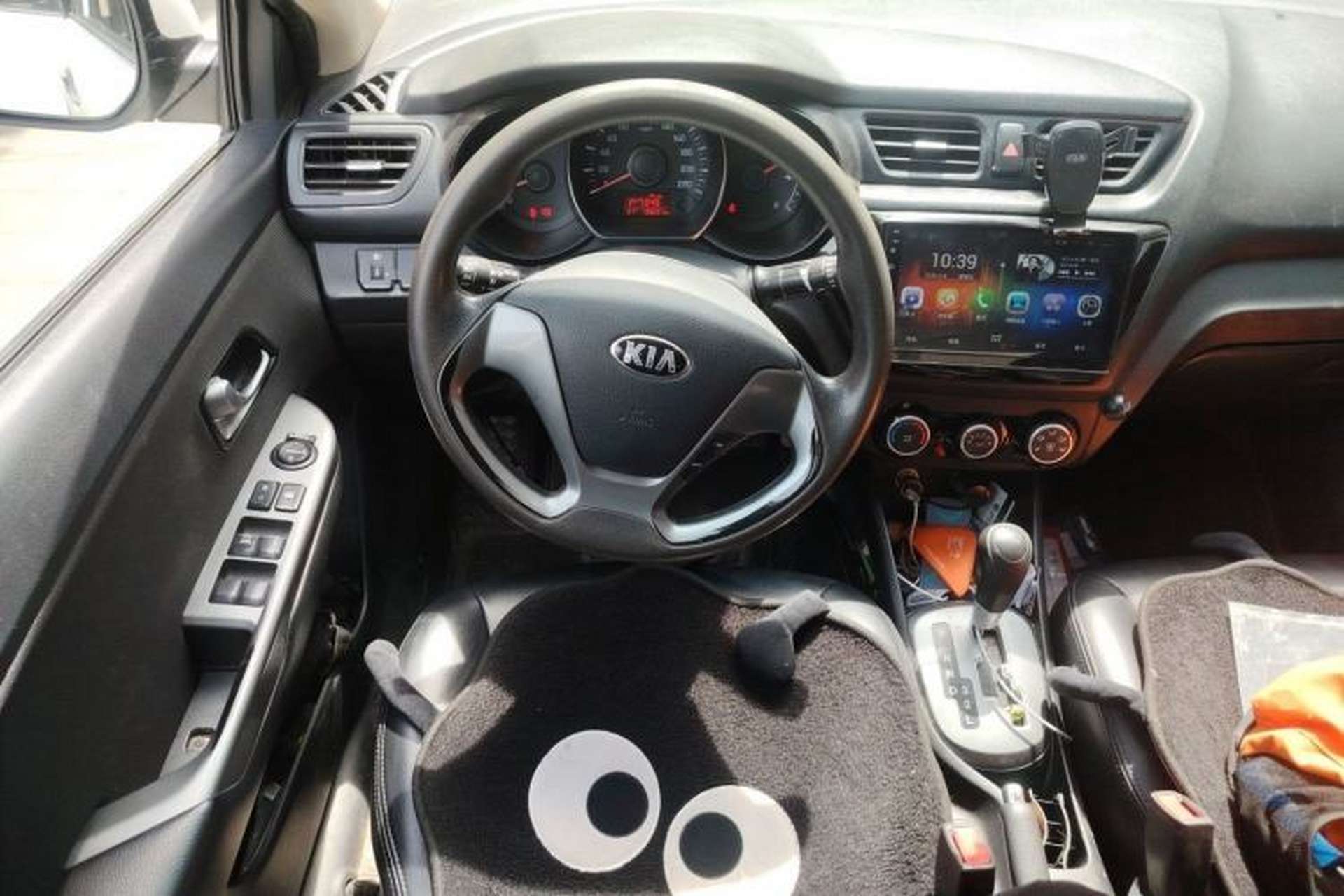 Used Kia K2 2015 Sedan 1.4L Automatic GLS Steering Wheel