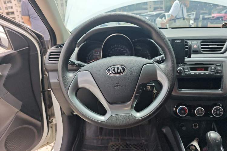 Used Kia K2 2015 Sedan 1.4L Automatic GLS Steering Wheel