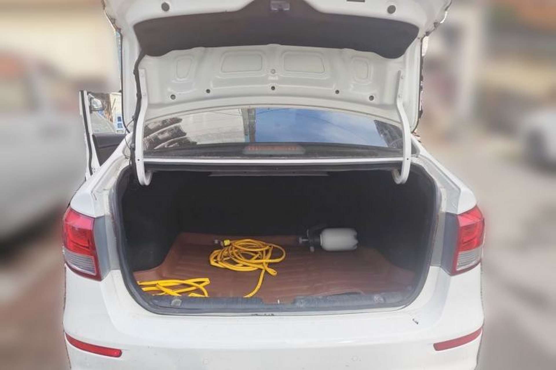 Used Kia K2 2015 Sedan 1.4L Automatic GLS Trunk