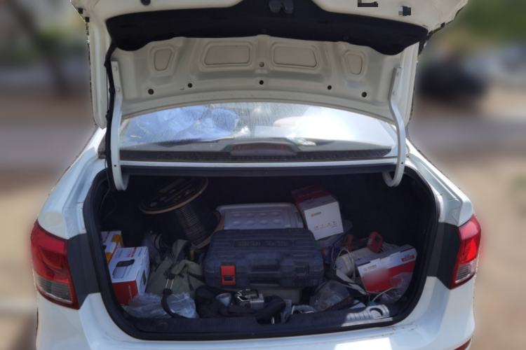 Used Kia K2 2015 Sedan 1.4L Automatic GLS Trunk