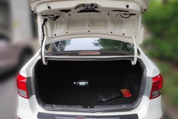Used Kia K2 2015 Sedan 1.4L Manual Transmission GL Trunk