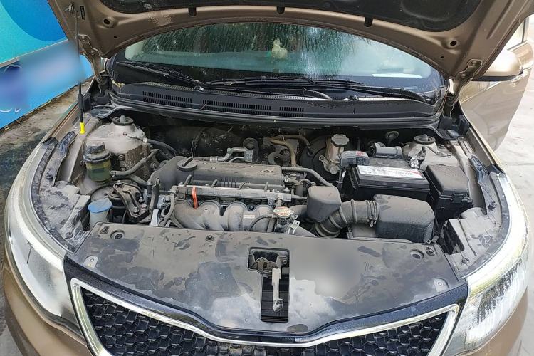 Used Kia K2 2015 Sedan 1.4L MT GLS Engine Bay