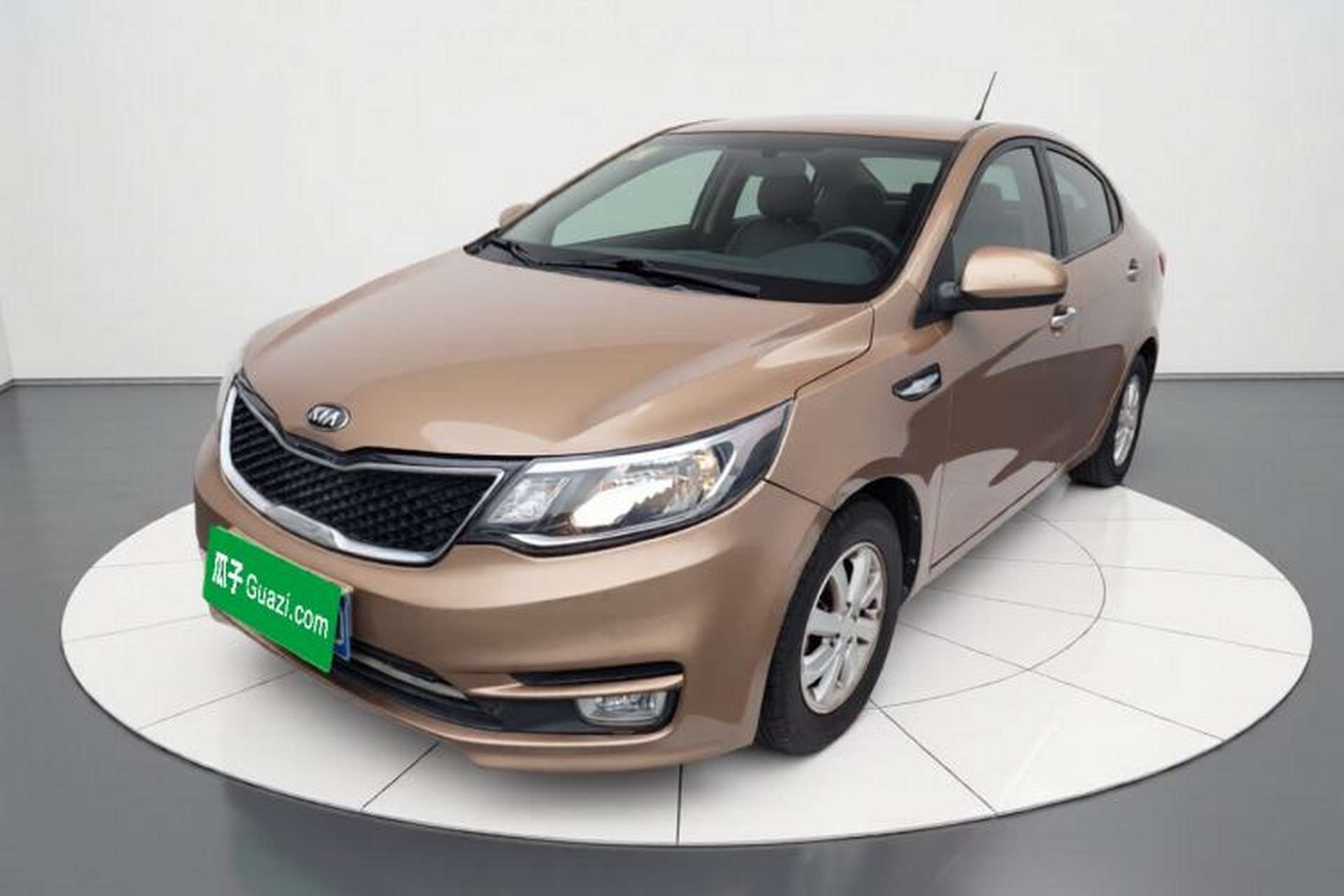 Used Kia K2 2015 Sedan 1.4L Automatic GLS Front Left 45 Deg