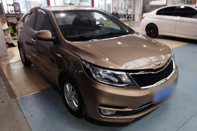 Used Kia K2 2015 Sedan 1.4L Automatic GLS Front Right 45 Deg