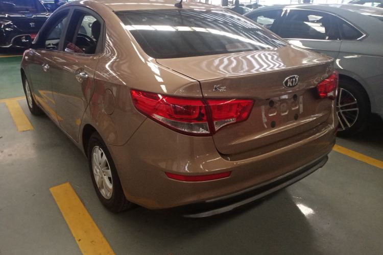 Used Kia K2 2015 Sedan 1.4L Automatic GLS Rear Left 45 Deg
