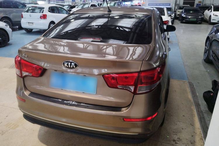 Used Kia K2 2015 Sedan 1.4L Automatic GLS Rear Right 45 Deg
