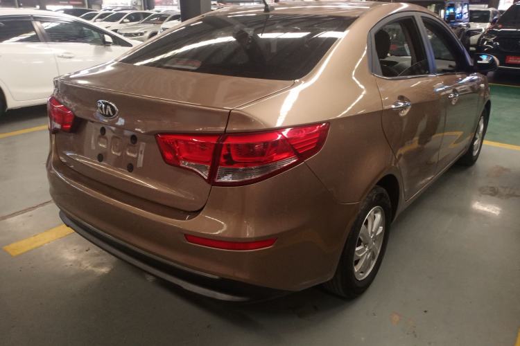 Used Kia K2 2015 Sedan 1.4L Automatic GLS Rear Right 45 Deg