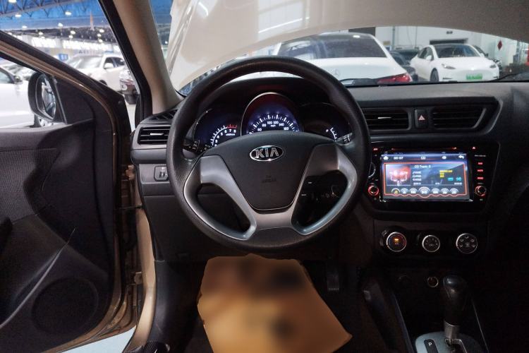 Used Kia K2 2015 Sedan 1.4L Automatic GLS Steering Wheel
