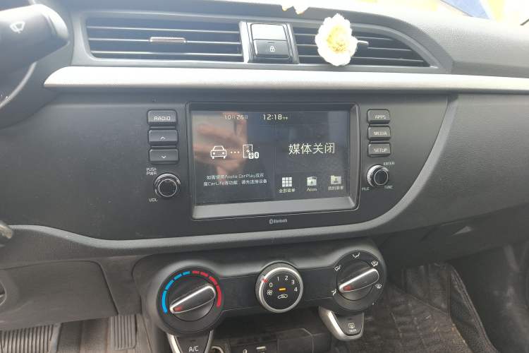 Used Kia K2 2017 Sedan 1.4L Automatic GLS Audio And AC Panel