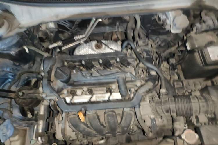Used Kia K2 2017 Sedan 1.4L Automatic GLS Engine Bay