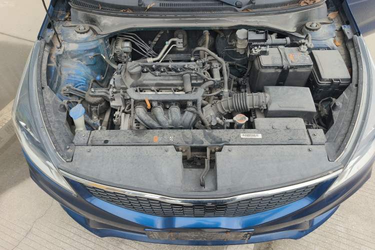 Used Kia K2 2017 Sedan 1.4L Automatic GLS Engine Bay