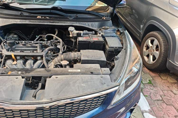 Used Kia K2 2017 Sedan 1.4L Automatic GLS Engine Bay Left