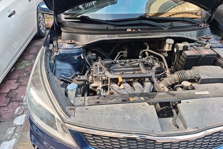 Used Kia K2 2017 Sedan 1.4L Automatic GLS Engine Bay Right