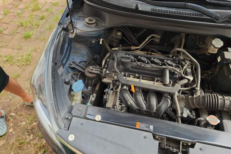 Used Kia K2 2017 Sedan 1.4L Automatic GLS Engine Bay Right