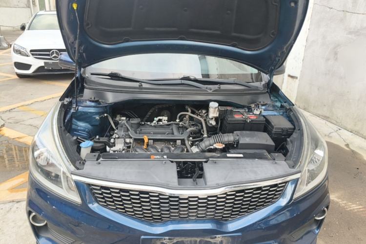 Used Kia K2 2017 Sedan 1.4L Automatic GLS Engine Bay