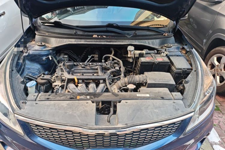 Used Kia K2 2017 Sedan 1.4L Automatic GLS Engine Bay