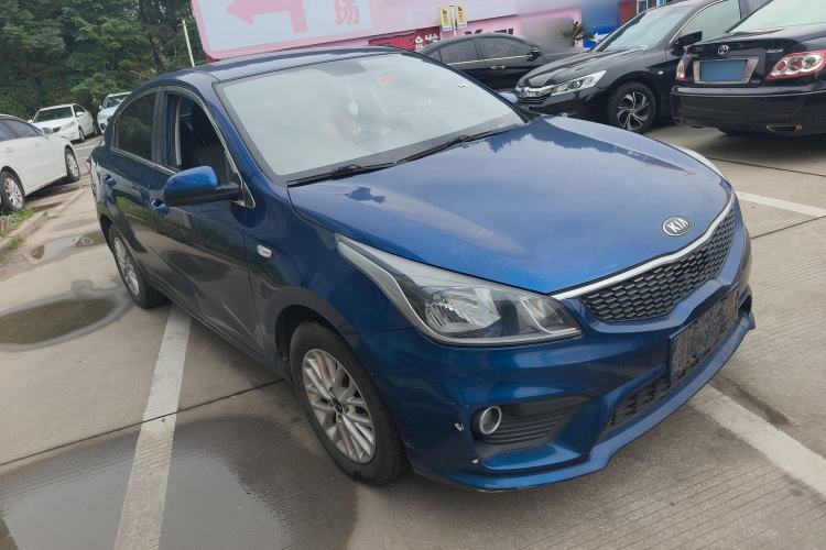 Used Kia K2 2017 Sedan 1.4L Automatic GLS Exterior 2