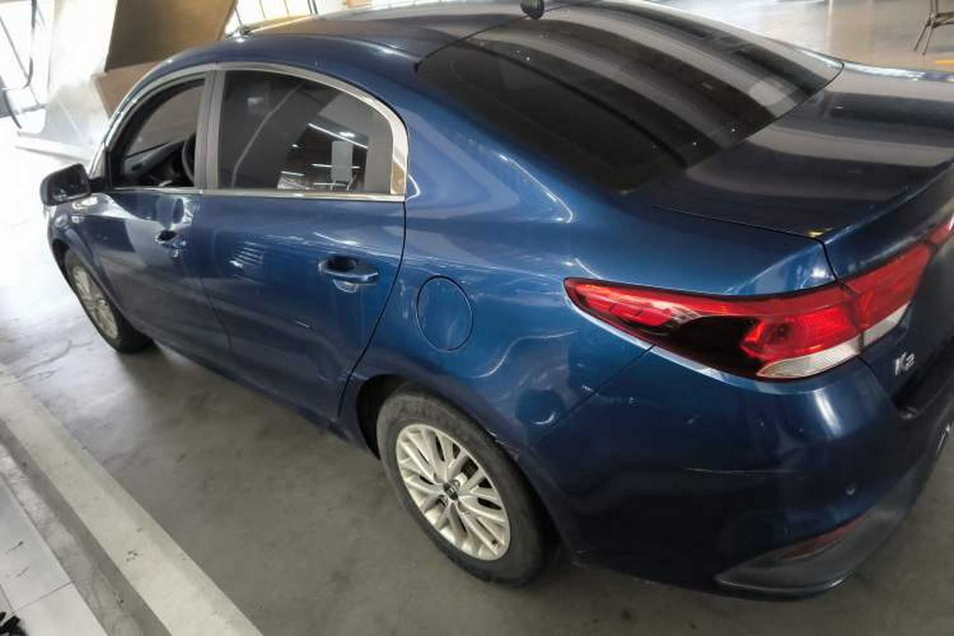 Used Kia K2 2017 Sedan 1.4L Automatic GLS Exterior 3