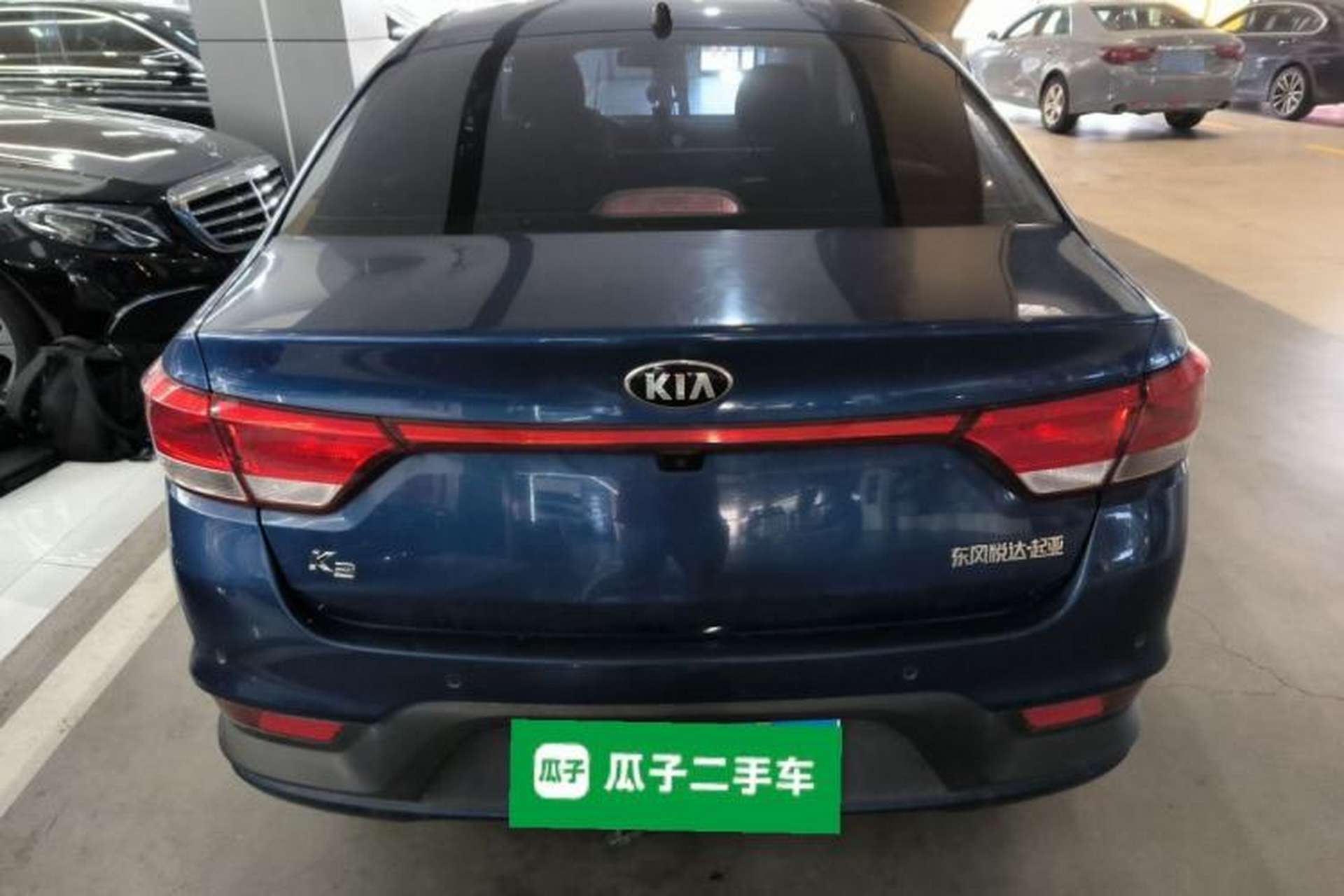 Used Kia K2 2017 Sedan 1.4L Automatic GLS Exterior 4