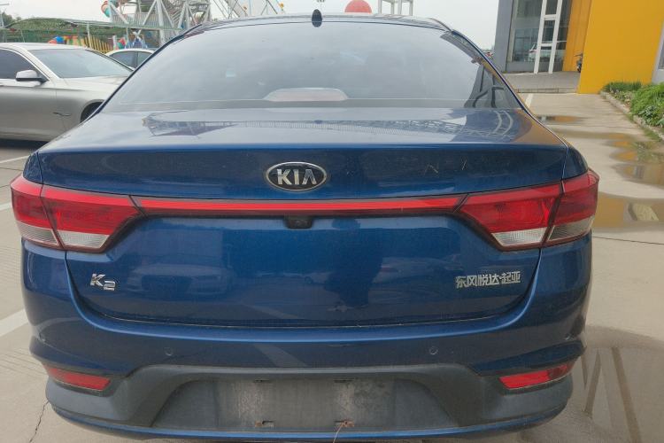 Used Kia K2 2017 Sedan 1.4L Automatic GLS Exterior 4