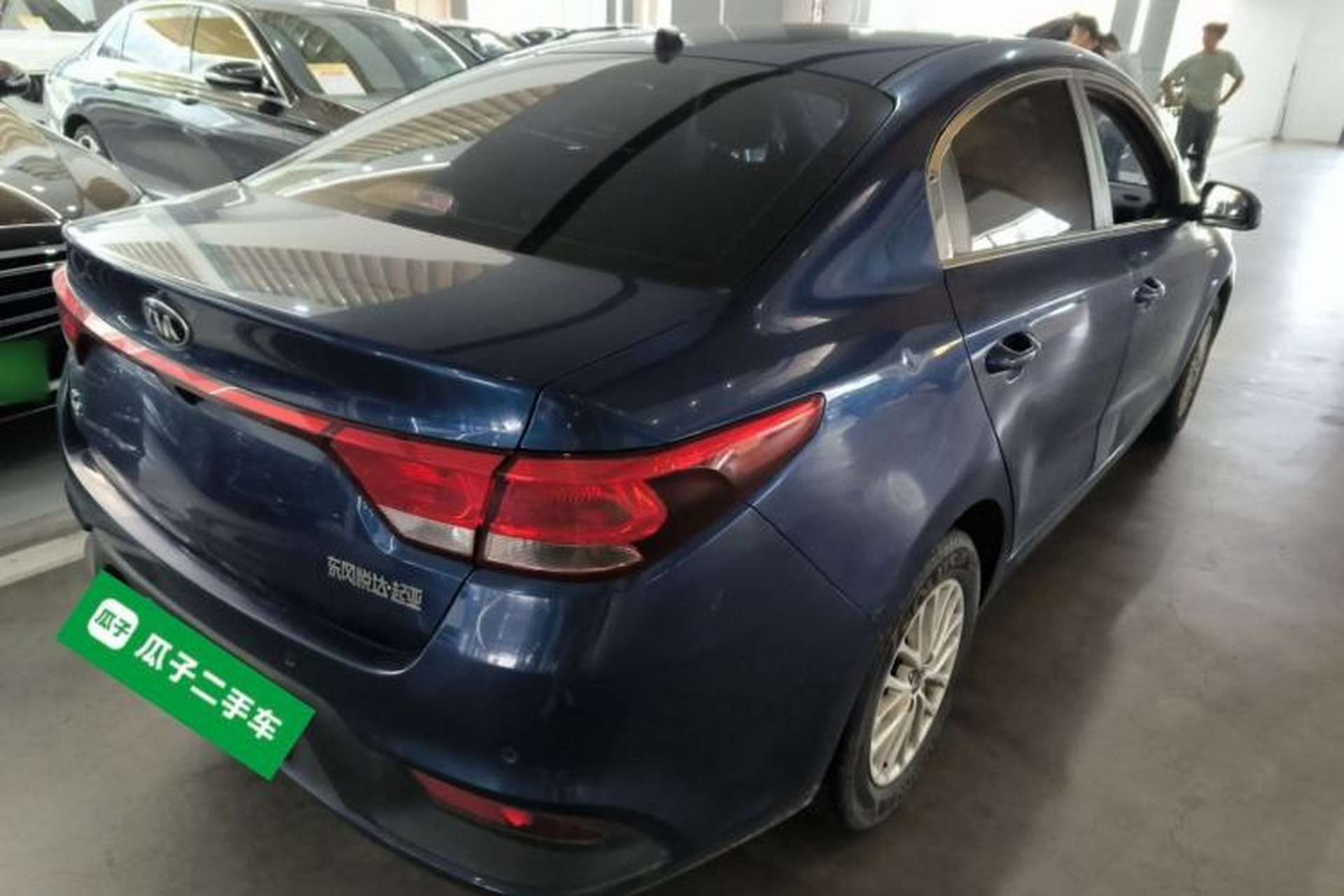 Used Kia K2 2017 Sedan 1.4L Automatic GLS Exterior 5