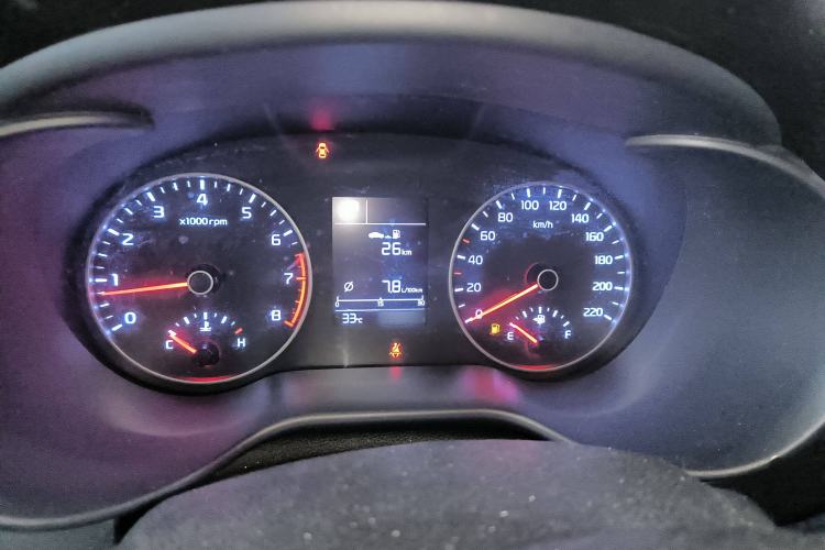 Used Kia K2 2017 Sedan 1.4L Automatic GLS Instrument Cluster