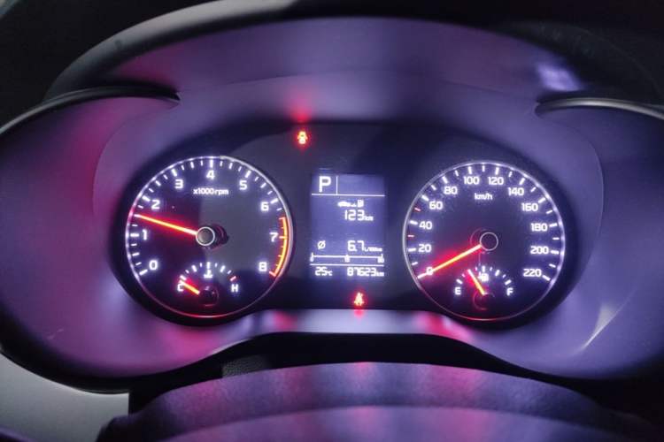 Used Kia K2 2017 Sedan 1.4L Automatic GLS Instrument Cluster