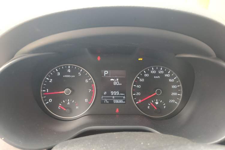 Used Kia K2 2017 Sedan 1.4L Automatic GLS Instrument Cluster