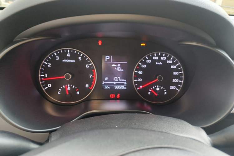 Used Kia K2 2017 Sedan 1.4L Automatic GLS Instrument Cluster