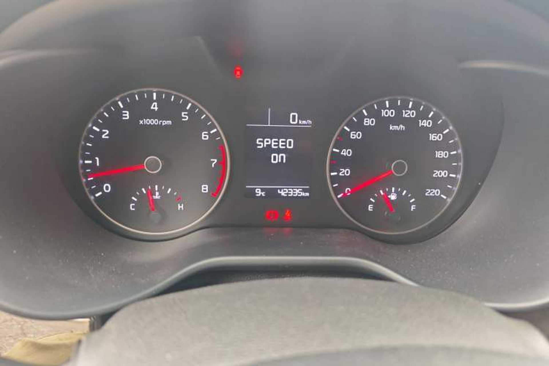 Used Kia K2 2017 Sedan 1.4L Manual Transmission GLS Instrument Cluster