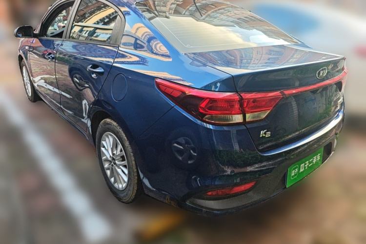 Used Kia K2 2017 Sedan 1.4L Automatic GLS Rear Left 45 Deg