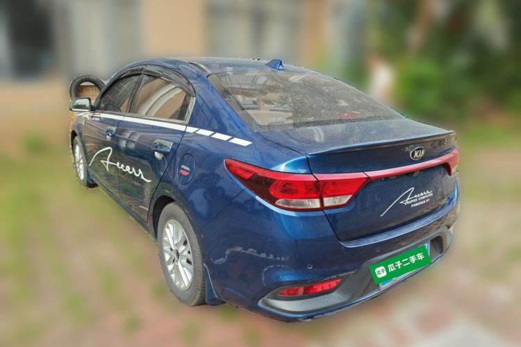 Used Kia K2 2017 Sedan 1.4L Automatic GLS Rear Left 45 Deg