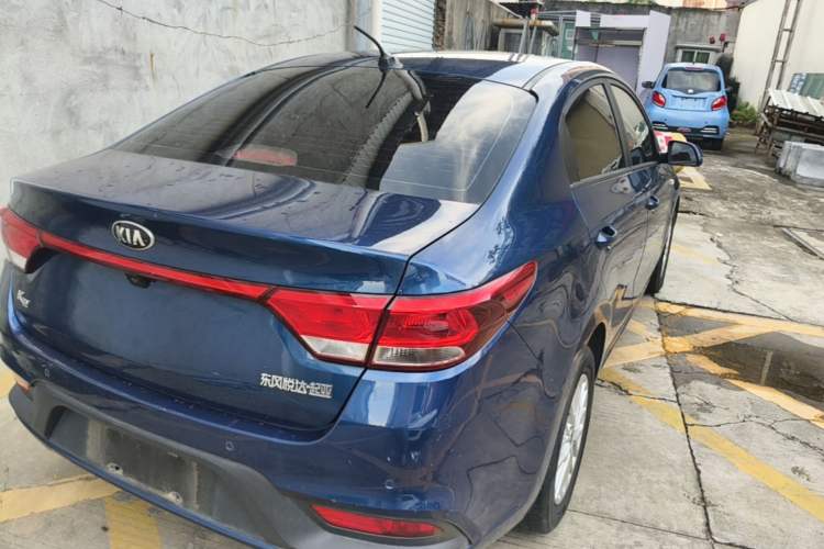 Used Kia K2 2017 Sedan 1.4L Automatic GLS Rear Right 45 Deg