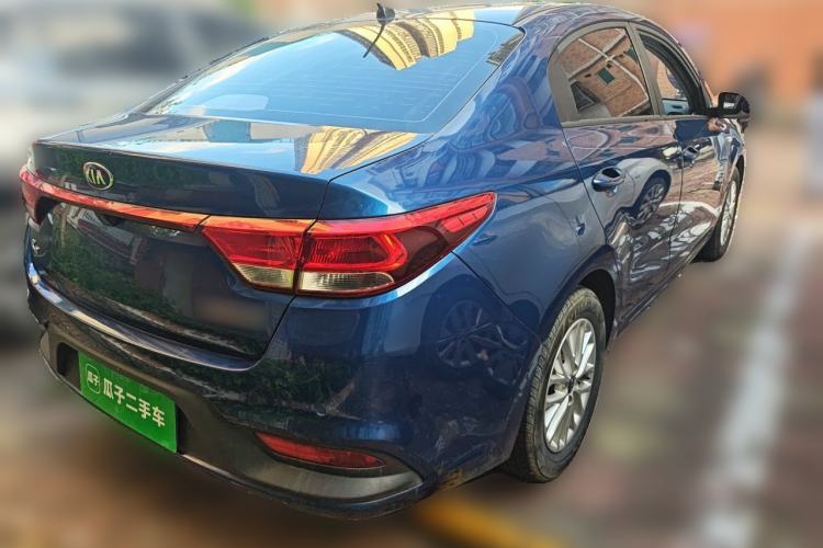 Used Kia K2 2017 Sedan 1.4L Automatic GLS Rear Right 45 Deg