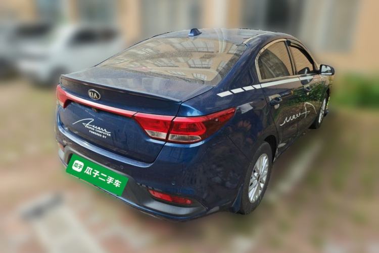 Used Kia K2 2017 Sedan 1.4L Automatic GLS Rear Right 45 Deg