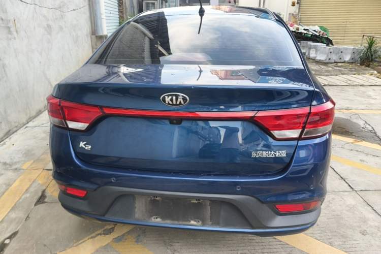 Used Kia K2 2017 Sedan 1.4L Automatic GLS Rear