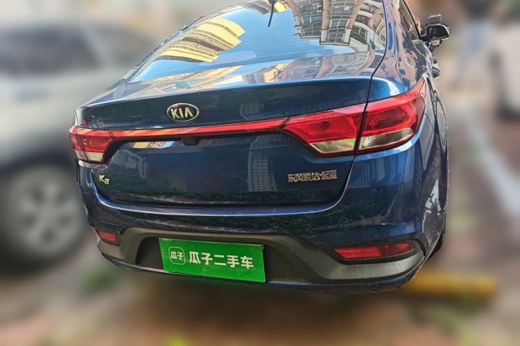 Used Kia K2 2017 Sedan 1.4L Automatic GLS Rear