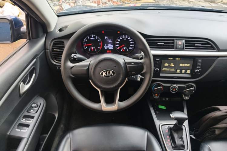 Used Kia K2 2017 Sedan 1.4L Automatic GLS Steering Wheel