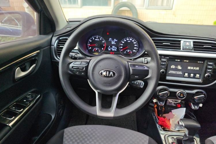 Used Kia K2 2017 Sedan 1.4L Automatic GLS Steering Wheel