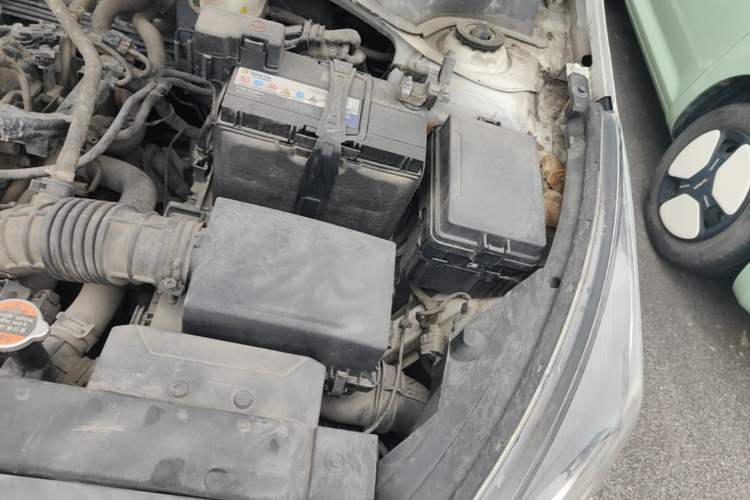 Used Kia K2 2017 Sedan 1.4L Manual Transmission GLS Engine Bay Left