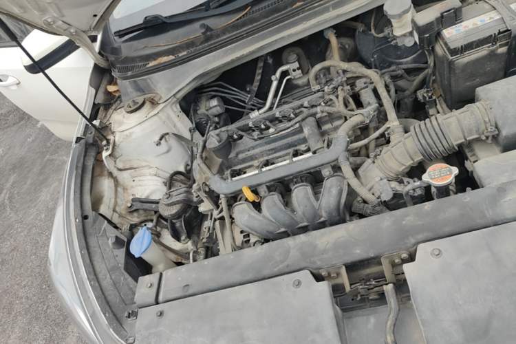 Used Kia K2 2017 Sedan 1.4L Manual Transmission GLS Engine Bay Right