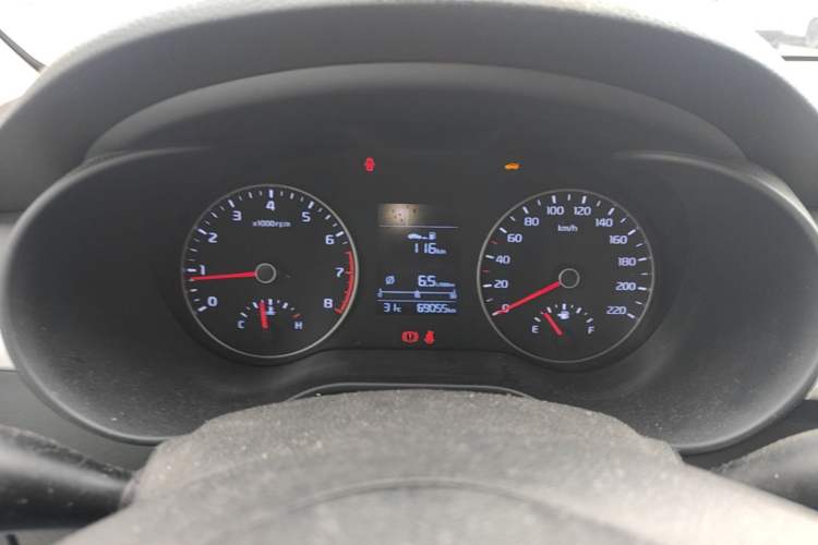 Used Kia K2 2017 Sedan 1.4L Manual Transmission GLS Instrument Cluster