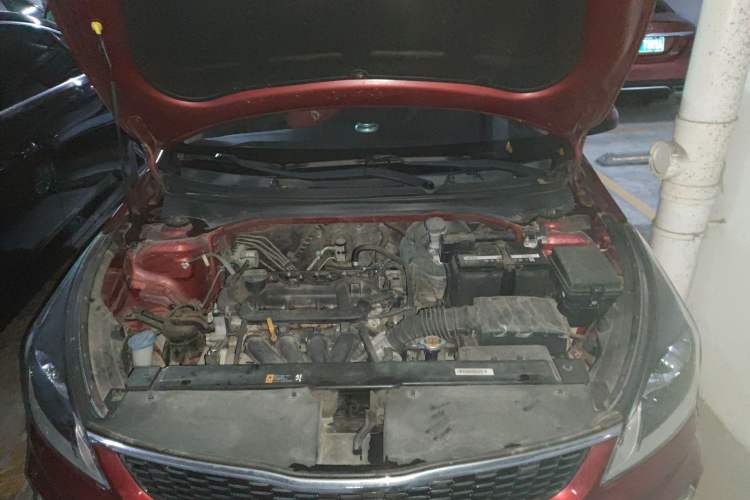 Used Kia K2 2017 Sedan 1.4L Automatic GLS Engine Bay