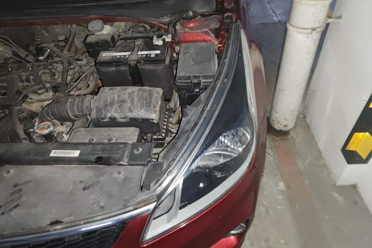 Used Kia K2 2017 Sedan 1.4L Automatic GLS Engine Bay Left